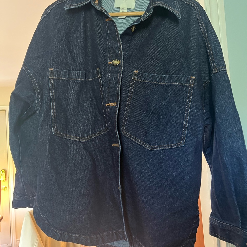 Zara Dark Blue Denim Jacket